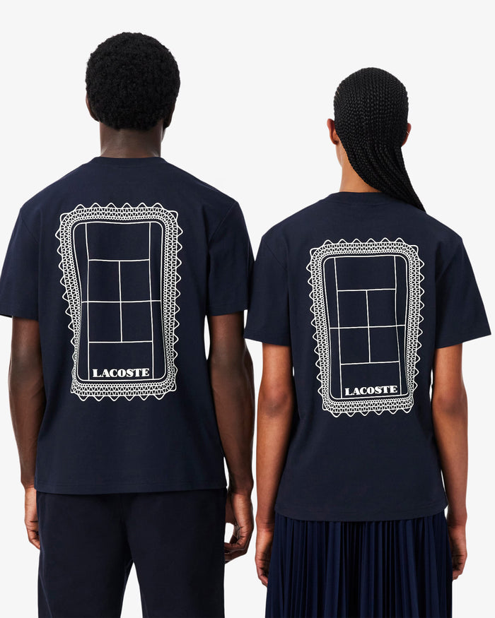T-Shirts Lacoste Runway Graphic Men's T-Shirt - TH1127-00-MXQ