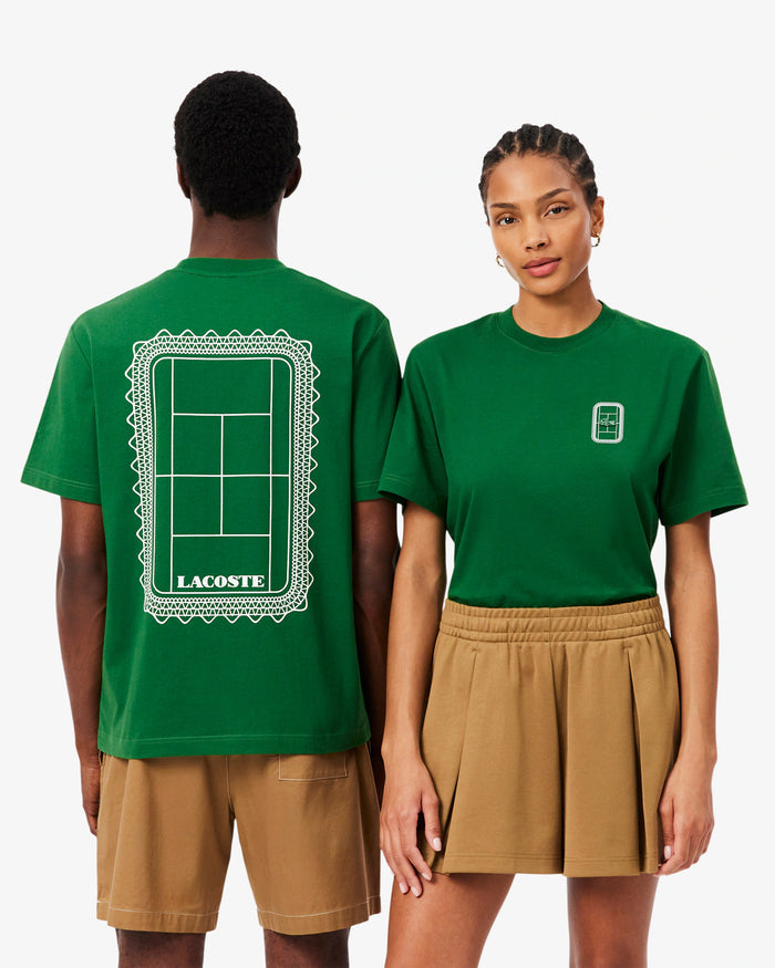 T-Shirts Lacoste Runway Graphic Men's T-Shirt - TH1127-00-59X
