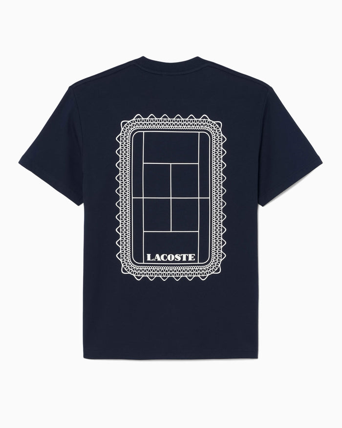 T-Shirts Lacoste Runway Graphic Men's T-Shirt - TH1127-00-MXQ