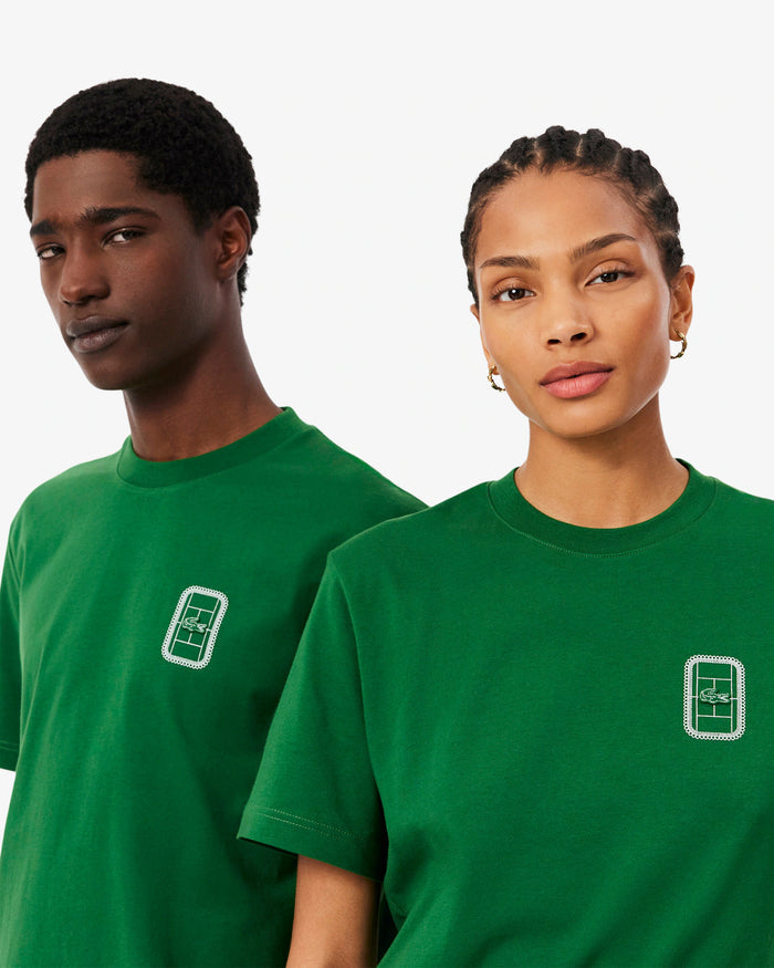 T-Shirts Lacoste Runway Graphic Men's T-Shirt - TH1127-00-59X