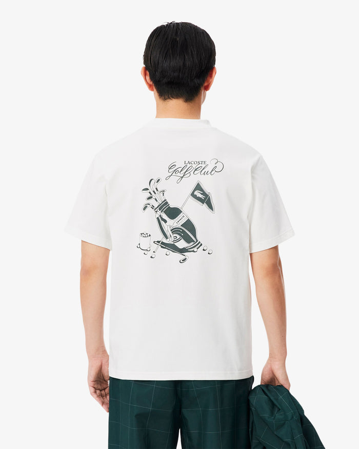 T-Shirts Lacoste Ultra Dry Golf Graphic Men's T-Shirt - TH7042-00-70V