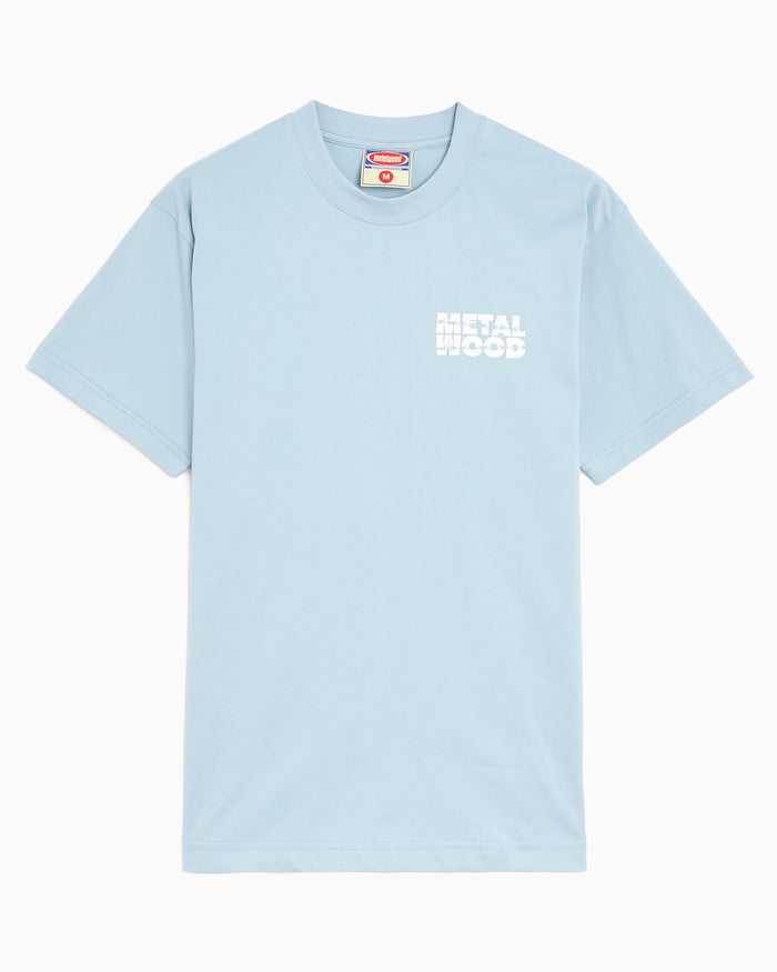 T-Shirts Metalwood Free Graphic Men's T-Shirt - 26SS-03-04_SKY