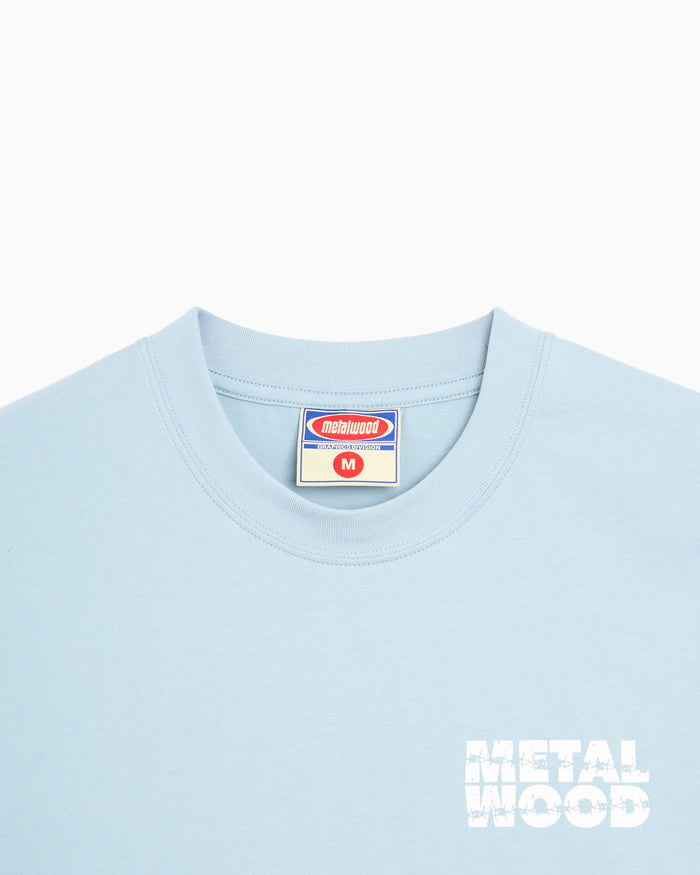 T-Shirts Metalwood Free Graphic Men's T-Shirt - 26SS-03-04_SKY