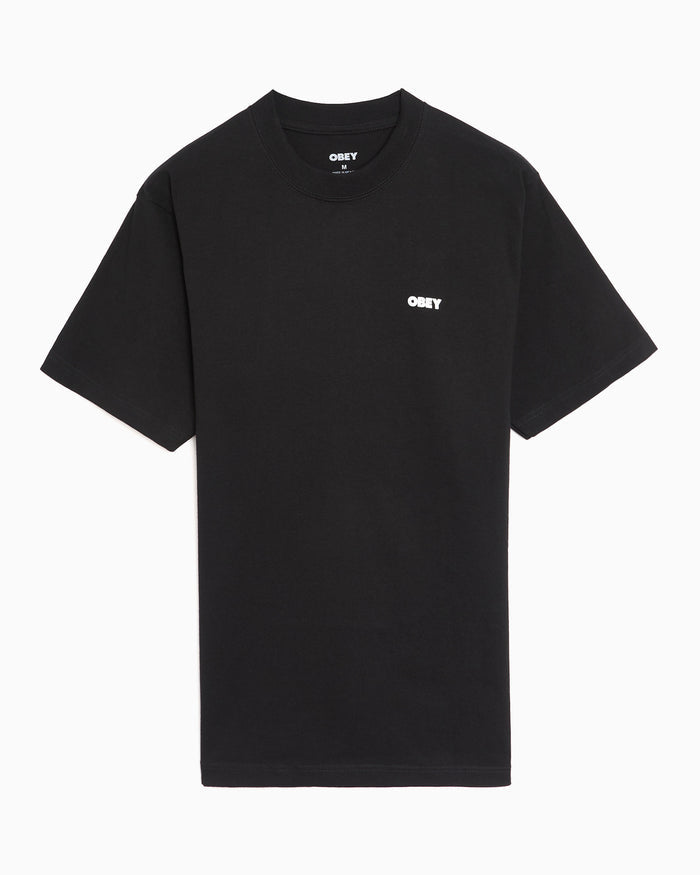 T-Shirts OBEY Clothing Heat Map Icon Graphic Men's T-Shirt - 168024356-BLK