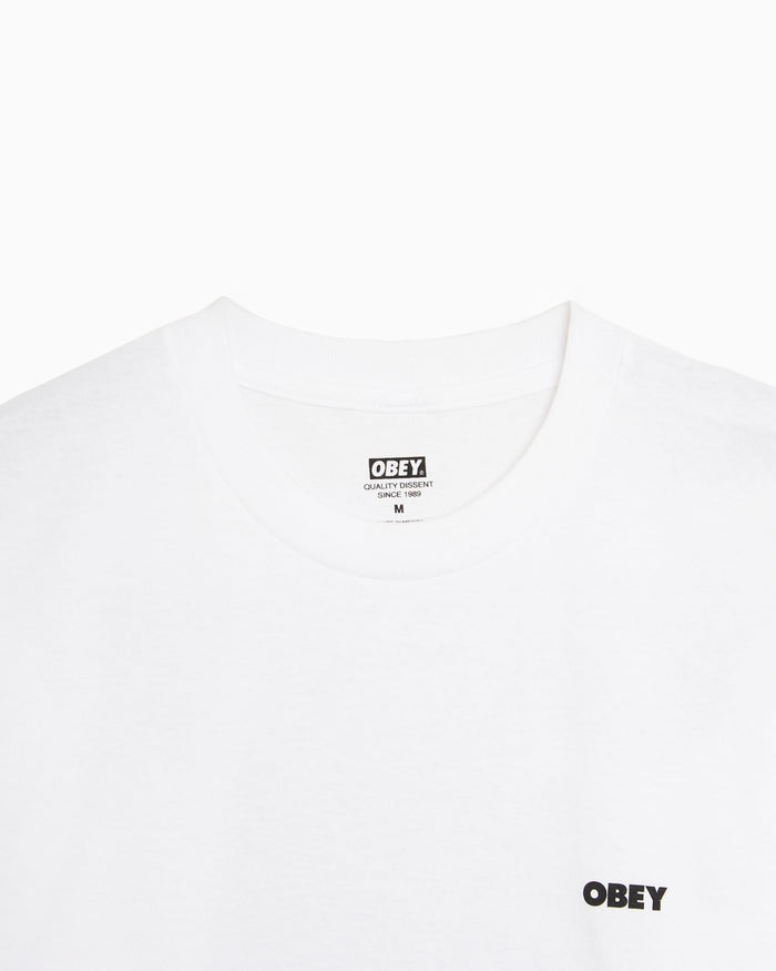 T-Shirts OBEY Clothing I Will Graphic Men's T-Shirt - 165264349-WHT