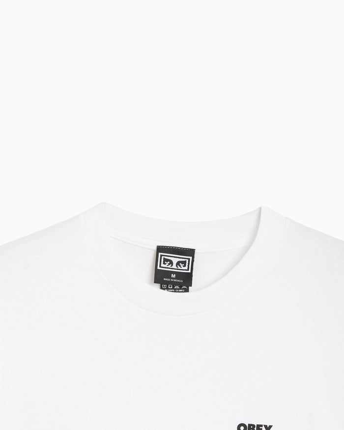 T-Shirts OBEY Clothing Pastures Graphic Men's T-Shirt - 165264436-WHT