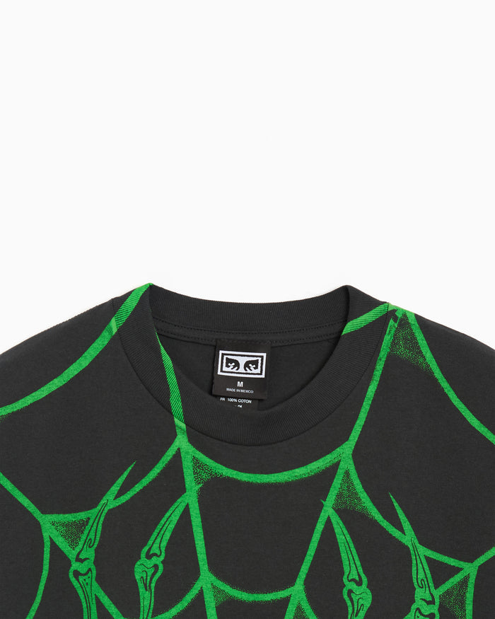 T-Shirts OBEY Clothing Spider Graphic Men's T-Shirt - 165264552-VBL