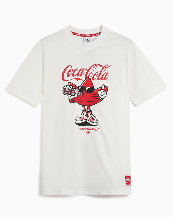 T-Shirts adidas Originals x Coca-Cola Classic Sport Treffie Graphic Men's T-Shirt - KY2109
