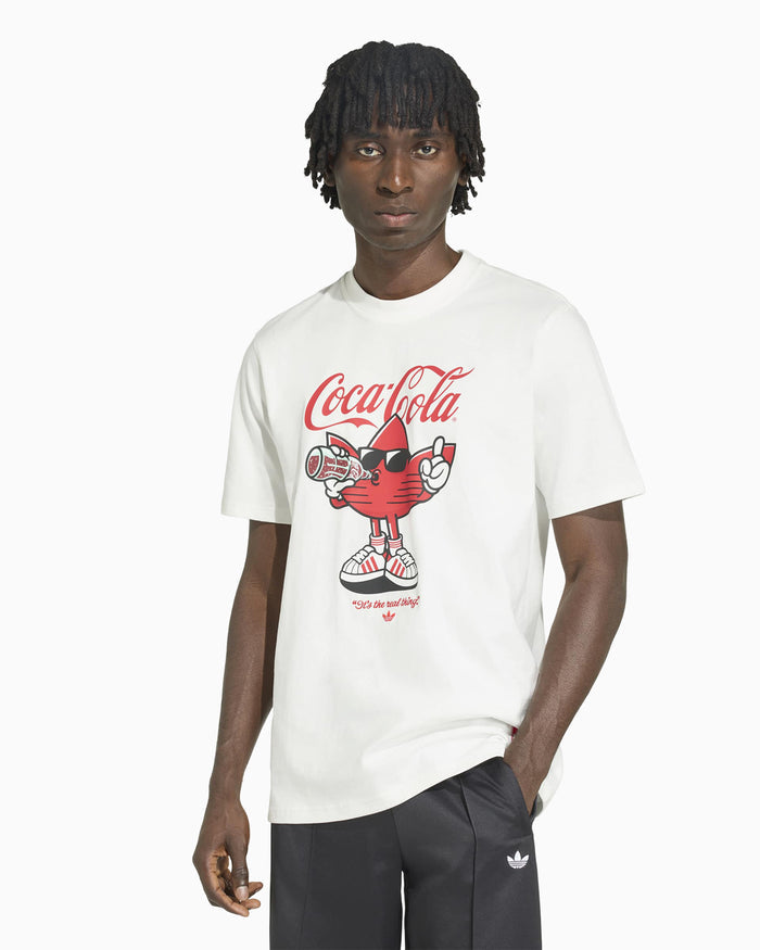 T-Shirts adidas Originals x Coca-Cola Classic Sport Treffie Graphic Men's T-Shirt - KY2109