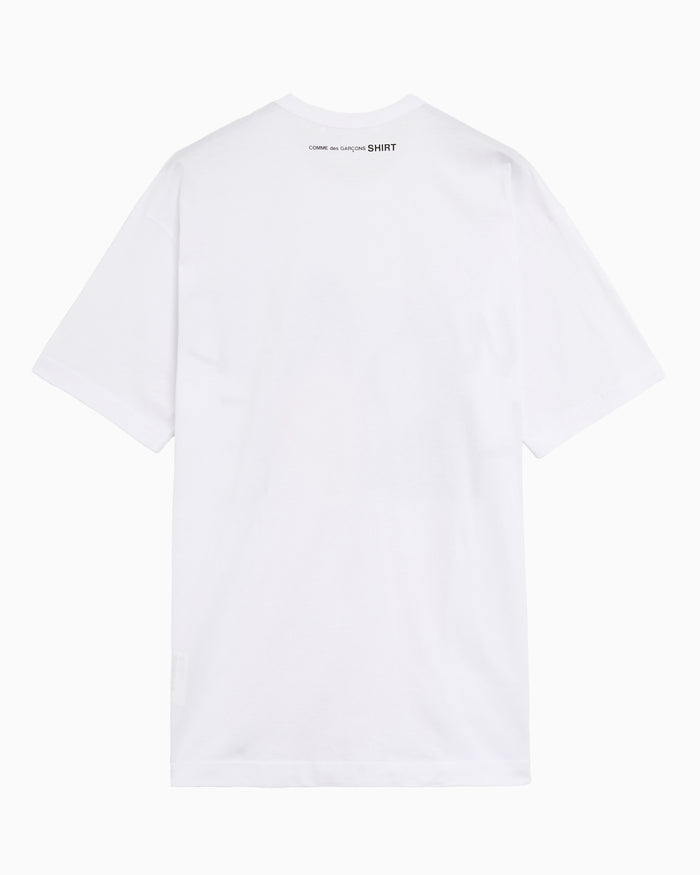 T-Shirts Comme Des Garçons Shirt x Dan Perjovschi "World Hope" Graphic Oversize Men's T-Shirt - FQ-T039-S26-1