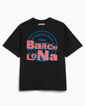T-Shirts adidas Originals x Bad Bunny DTmF Tour Merch "Barcelona" Heavyweight Graphic Oversize Unisex T-Shirt - KW8064