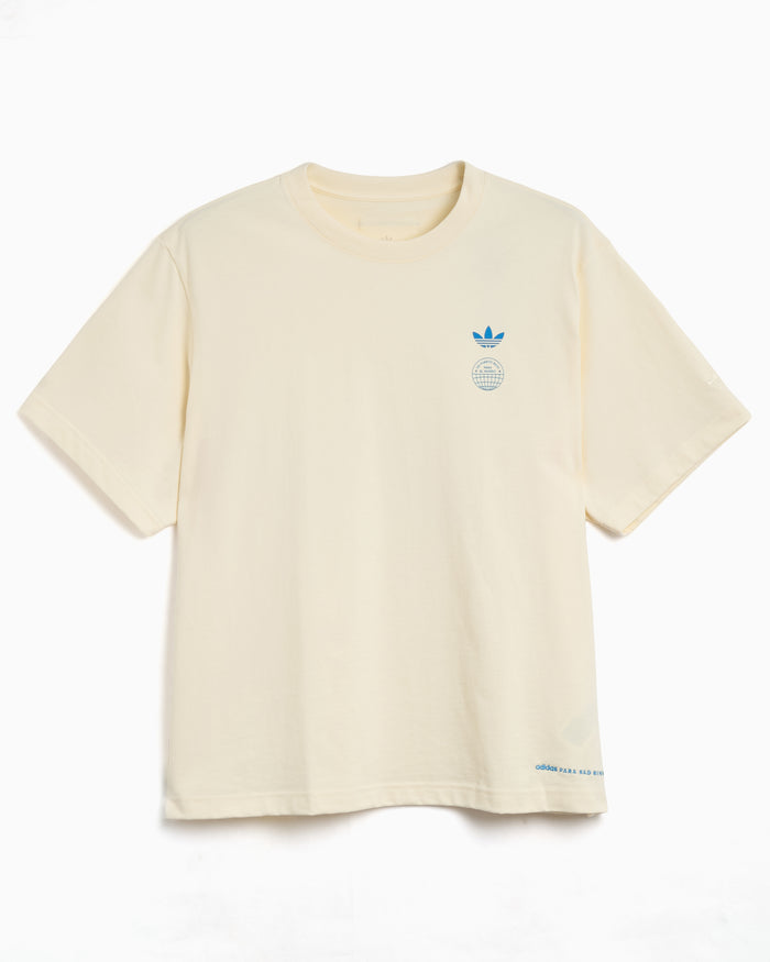 T-Shirts adidas Originals x Bad Bunny DTmF Tour Merch "Barcelona" Heavyweight Graphic Oversize Unisex T-Shirt - KW8065