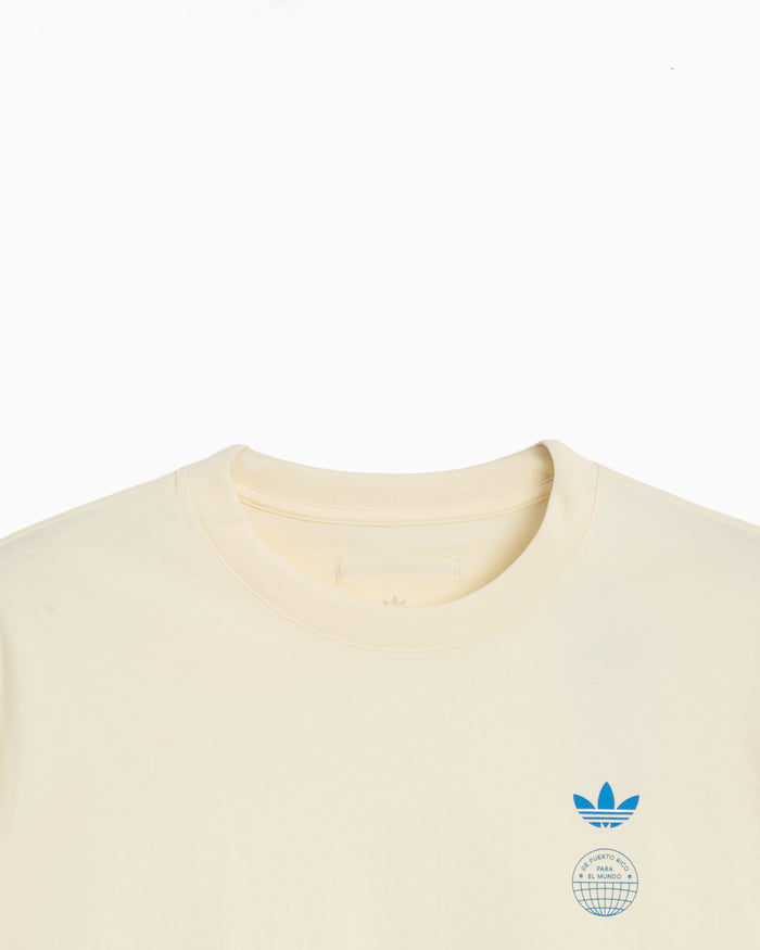 T-Shirts adidas Originals x Bad Bunny DTmF Tour Merch "Barcelona" Heavyweight Graphic Oversize Unisex T-Shirt - KW8065