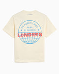T-Shirts adidas Originals x Bad Bunny DtMF Tour Merch "London" Heavyweight Graphic Oversize Unisex T-Shirt - KW8074