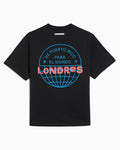 T-Shirts adidas Originals x Bad Bunny DtMF Tour Merch "London" Heavyweight Graphic Oversize Unisex T-Shirt - KW8075