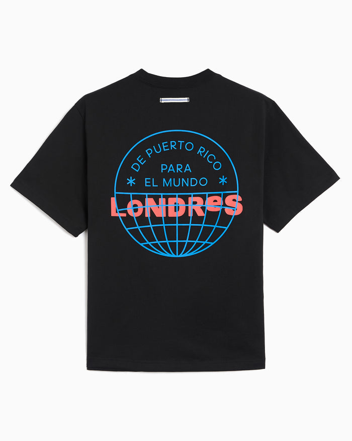 T-Shirts adidas Originals x Bad Bunny DtMF Tour Merch "London" Heavyweight Graphic Oversize Unisex T-Shirt - KW8075