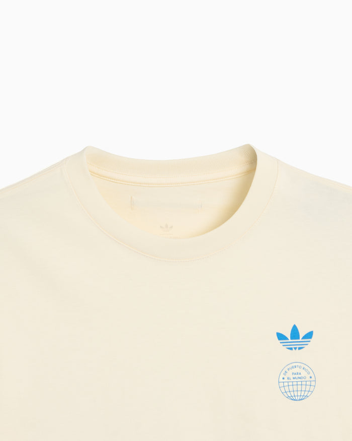 T-Shirts adidas Originals x Bad Bunny DtMF Tour Merch "London" Heavyweight Graphic Oversize Unisex T-Shirt - KW8074