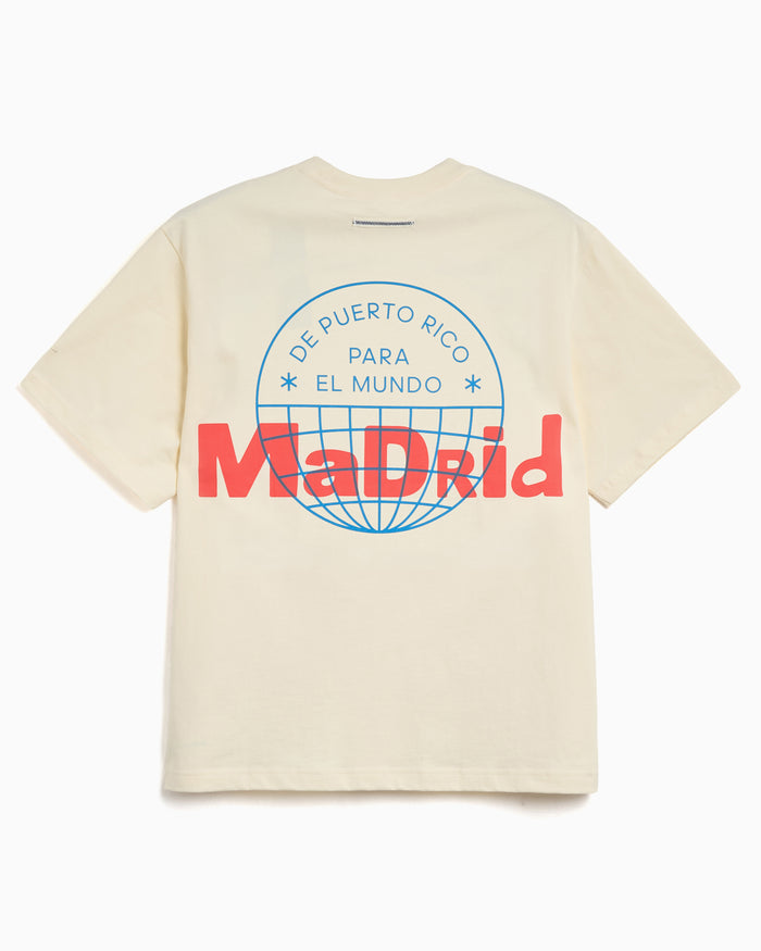 T-Shirts adidas Originals x Bad Bunny DTmF Tour Merch "Madrid" Heavyweight Graphic Oversize Unisex T-Shirt - KW8069
