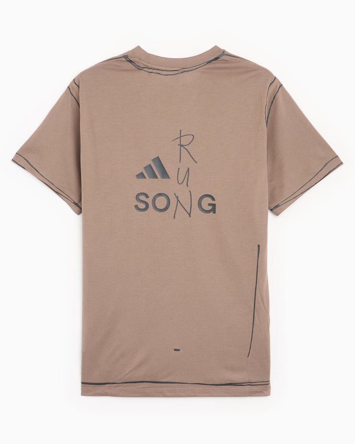 T-Shirts adidas Performance x Song For The Mute Running Unitefit adi365 Graphic Unisex T-Shirt - KQ7839