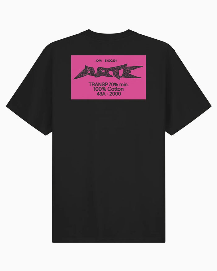 T-Shirts Arte Antwerp Composition Graphic Relaxed Men's T-Shirt - AW26-124T-Black