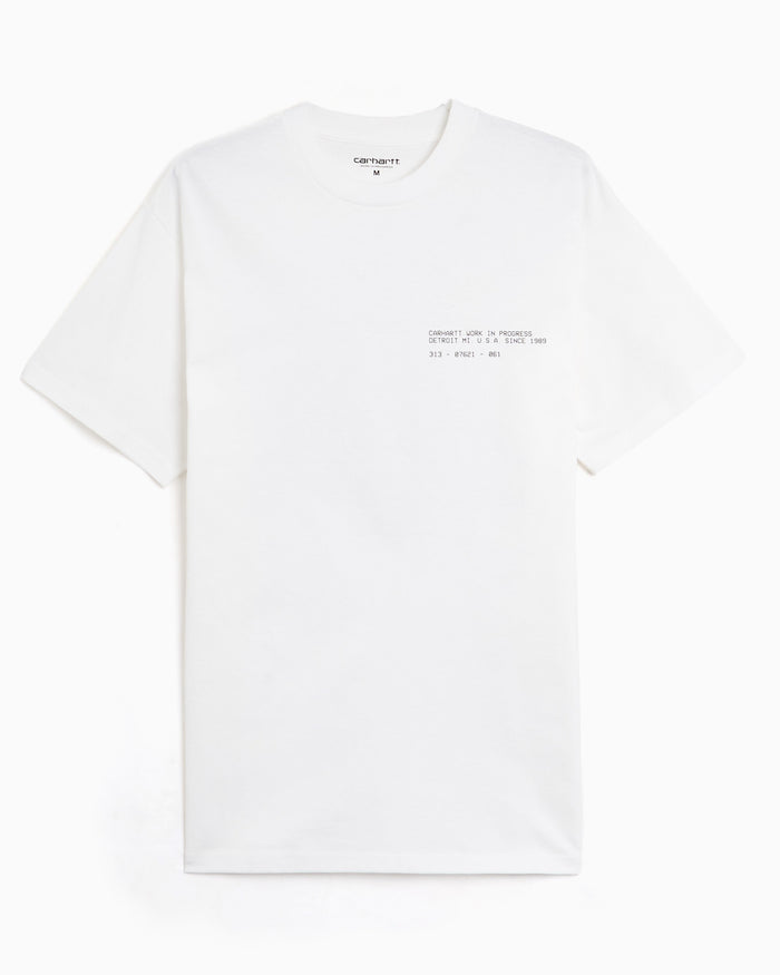 T-Shirts Carhartt WIP Feather Progress Graphic Relaxed Men's T-Shirt - I037227-02XX
