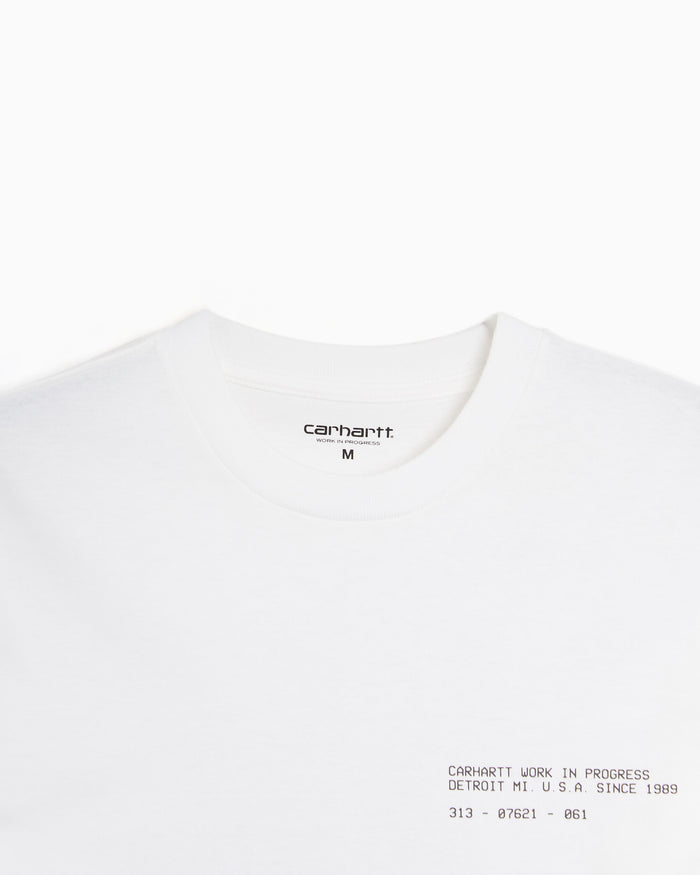 T-Shirts Carhartt WIP Feather Progress Graphic Relaxed Men's T-Shirt - I037227-02XX
