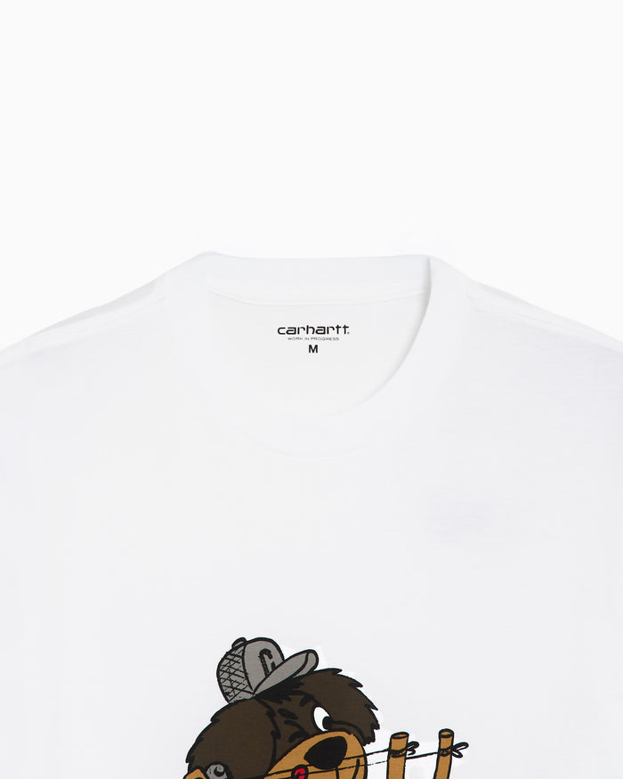 T-Shirts Carhartt WIP Slingshot Graphic Relaxed Men's T-Shirt - I037232-024G