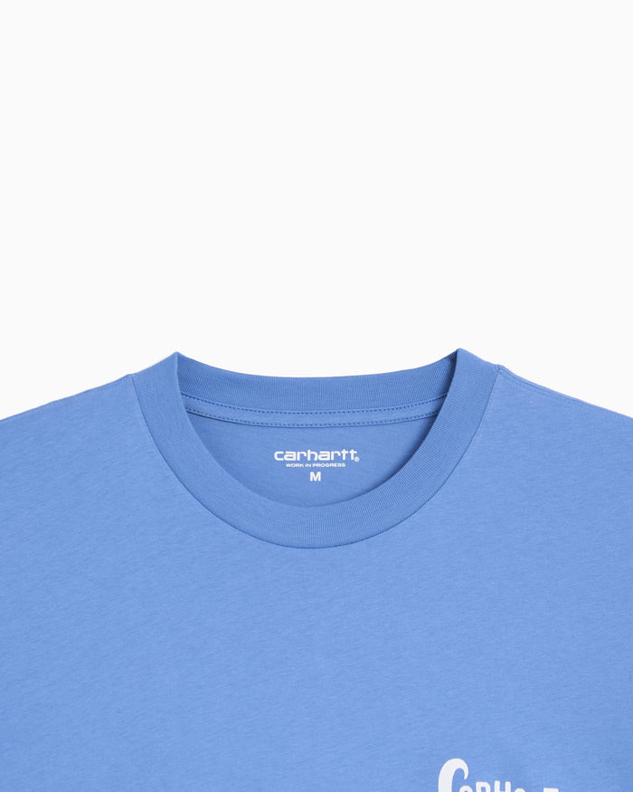 T-Shirts Carhartt WIP Waves Graphic Relaxed Men's T-Shirt - I036889-3RCXX