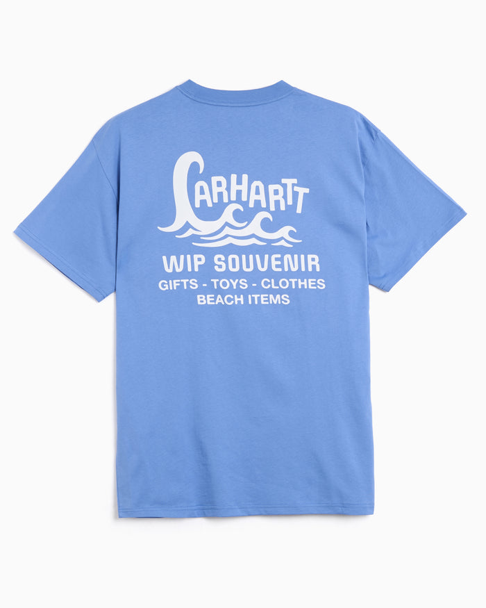 T-Shirts Carhartt WIP Waves Graphic Relaxed Men's T-Shirt - I036889-3RCXX