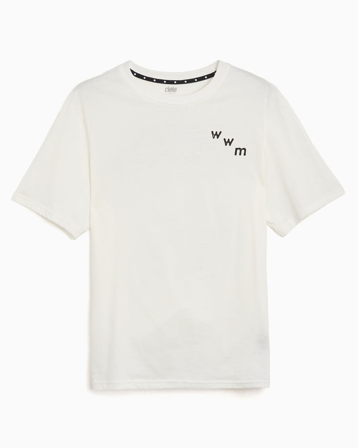 T-Shirts Ciele Athletics WWM 026 Trooper Graphic Relaxed Men's T-Shirt - U-1-TS-0303-WH001