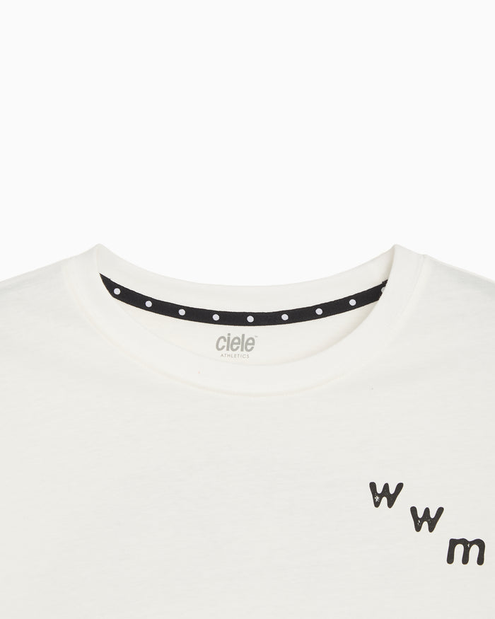 T-Shirts Ciele Athletics WWM 026 Trooper Graphic Relaxed Men's T-Shirt - U-1-TS-0303-WH001