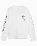 T-Shirts Carhartt WIP Playing Cards Graphic Long-Sleeved Relaxed Women's T-Shirt - I036917-02XX