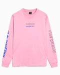 T-Shirts Pleasures Hot 4 U Graphic Long-Sleeved Relaxed Men's T-Shirt - P26SP054-PINK