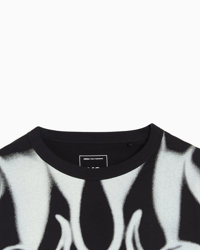 T-Shirts Y-3 Chito Graphic Long-Sleeved Relaxed Women's T-Shirt - KQ8582
