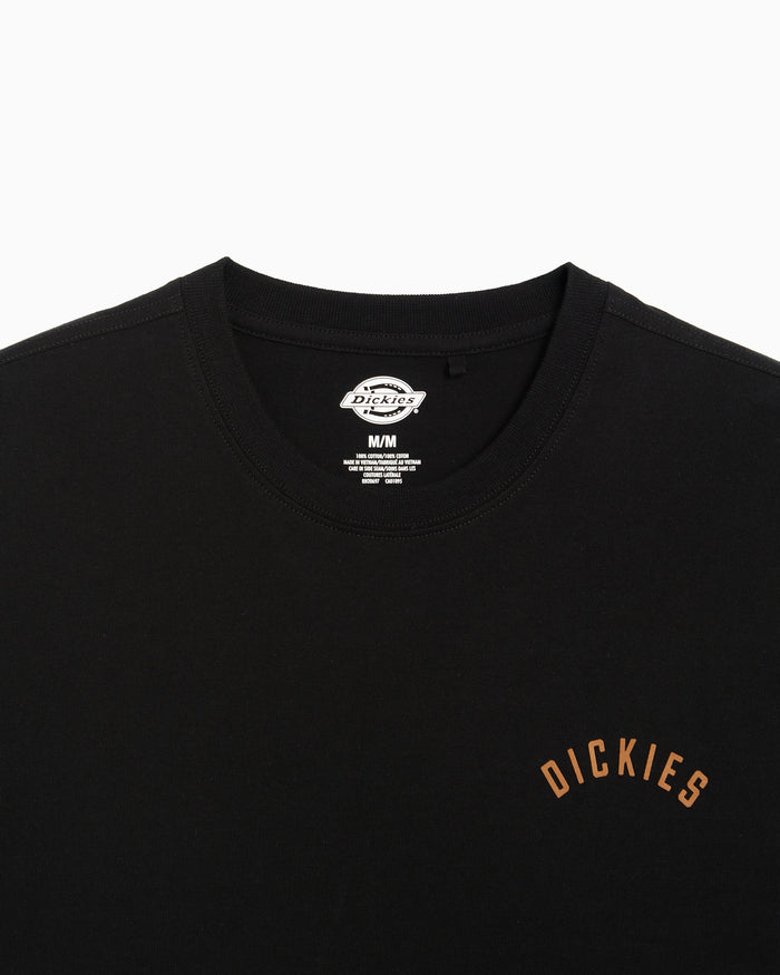 T-Shirts Dickies Panther Graphic Relaxed Men's T-Shirt - DK0A4Z4IBLK1