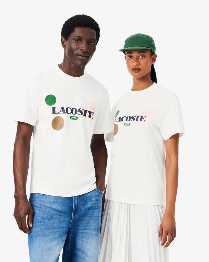 T-Shirts Lacoste Runway Graphic Relaxed Men's T-Shirt - TH9641-00-70V
