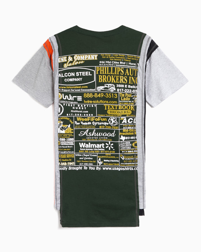 T-Shirts Needles 7 Cut College Graphic Relaxed Men's T-Shirt - SX500-Assorted-M