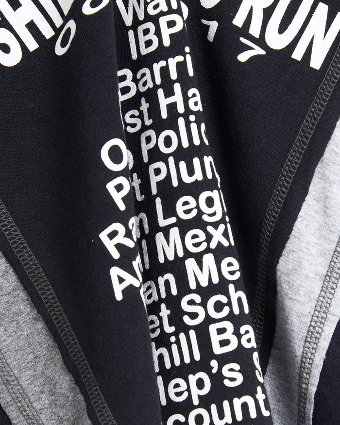 T-Shirts Needles 7 Cut College Graphic Relaxed Unisex T-Shirt - SX500-Assorted-XL