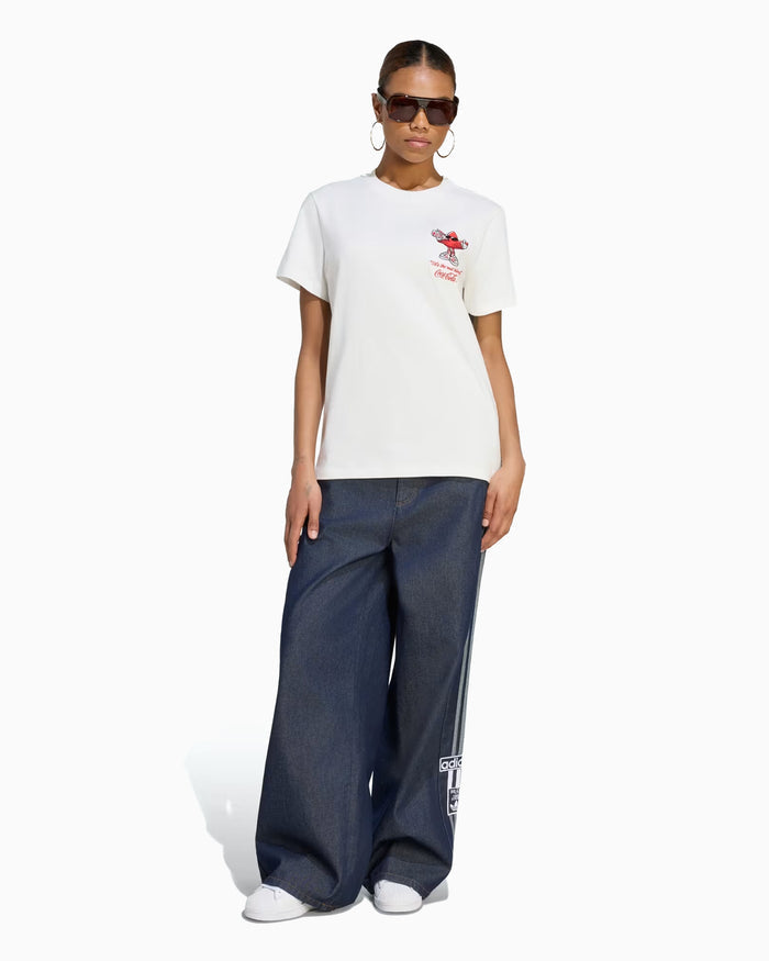 T-Shirts adidas Originals x Coca-Cola Trefi Graphic Relaxed Women's T-Shirt - KY7572