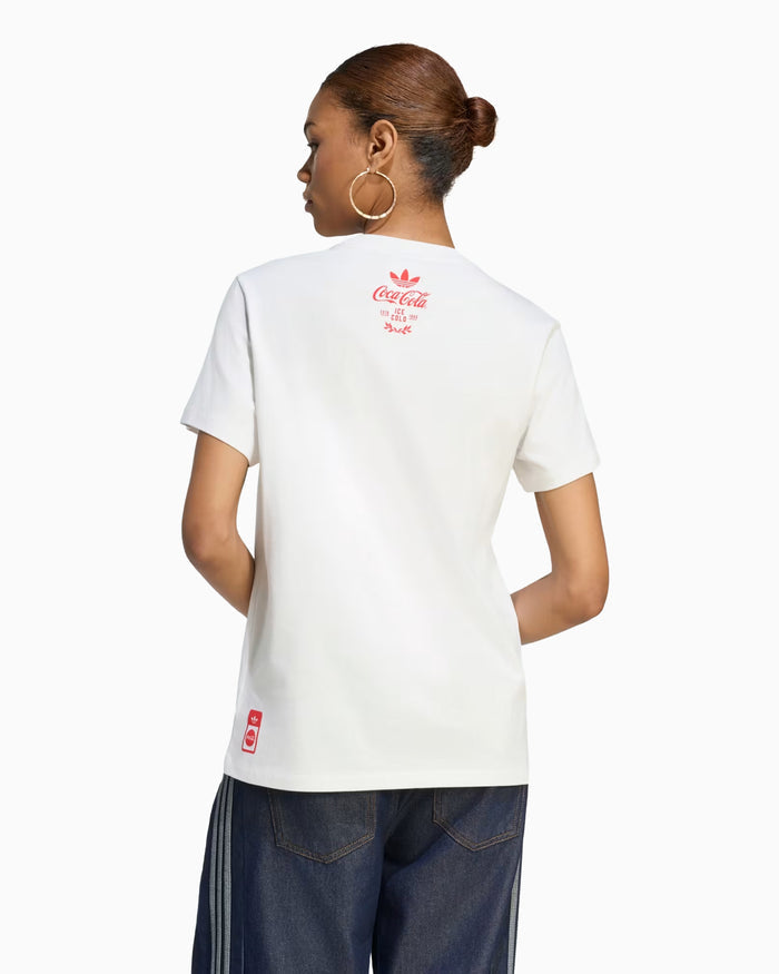 T-Shirts adidas Originals x Coca-Cola Trefi Graphic Relaxed Women's T-Shirt - KY7572