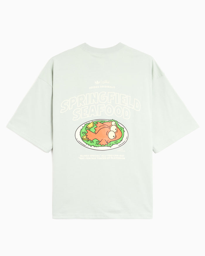 T-Shirts adidas Originals x The Simpsons "Springfield Seafood" Graphic Relaxed Men's T-Shirt - LG5062