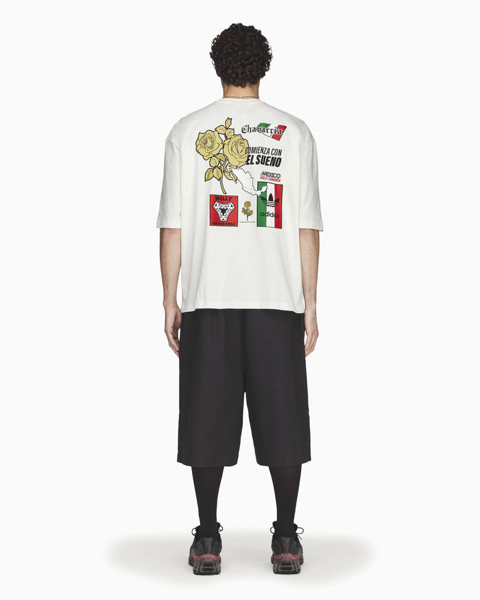 T-Shirts adidas Originals x Willy Chavarria Graphic Relaxed Men's T-Shirt - KY7707