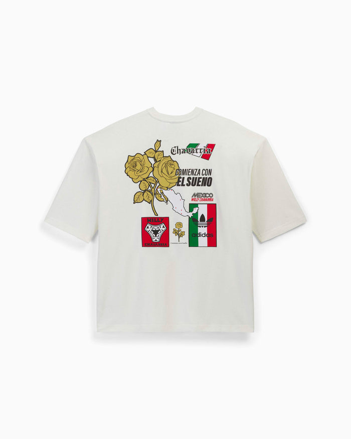 T-Shirts adidas Originals x Willy Chavarria Graphic Relaxed Men's T-Shirt - KY7707