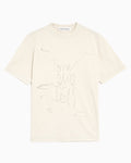 T-Shirts Our Legacy Endless Wedding Graphic Relaxed Men's T-Shirt - M4266BE