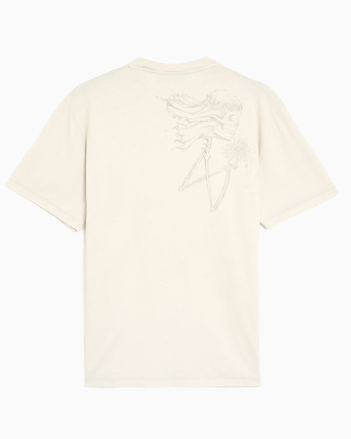 T-Shirts Our Legacy Endless Wedding Graphic Relaxed Men's T-Shirt - M4266BE