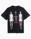 T-Shirts Pleasures Machine Graphic Relaxed Men's T-Shirt - P26SP060-BLACK