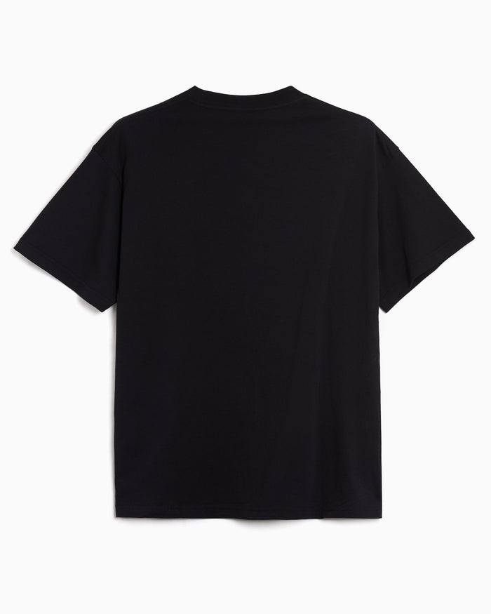T-Shirts Pleasures Machine Graphic Relaxed Men's T-Shirt - P26SP060-BLACK