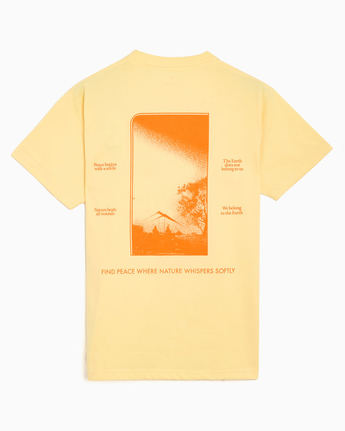 T-Shirts Snow Peak CF Landscape Graphic Relaxed Men's T-Shirt - TS-26SU004