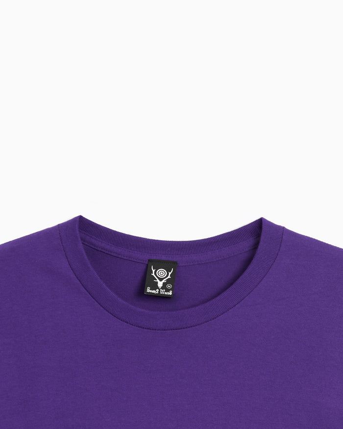 T-Shirts South2 West8 Gradation Graphic Relaxed Men's T-Shirt - SX751-A-Purple