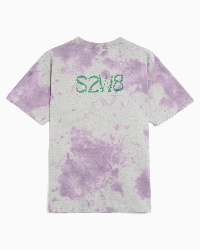 T-Shirts South2 West8 x F.KITAMURA Hydrangea Graphic Relaxed Men's T-Shirt - SX836-Purple